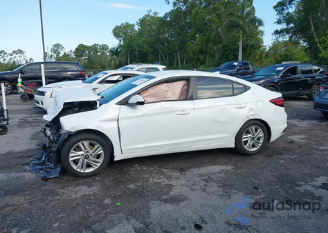 2020 Hyundai Elantra Sel from USA, damaged, VIN 5NPD84LFXLH627801